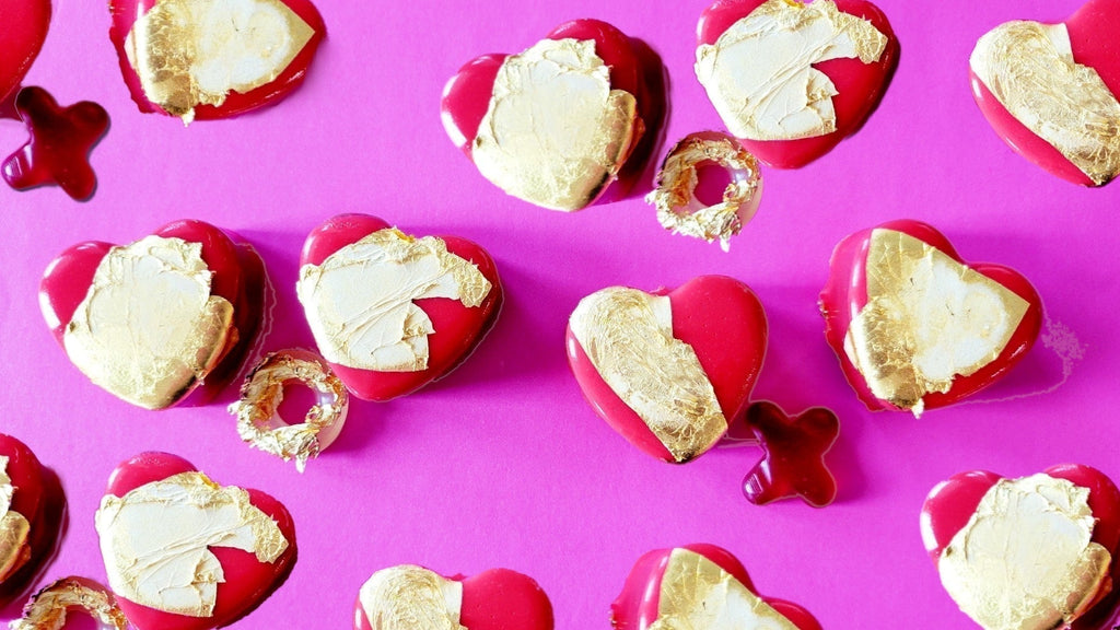 Chocolate Heart Cake Valentine's Day Desserts