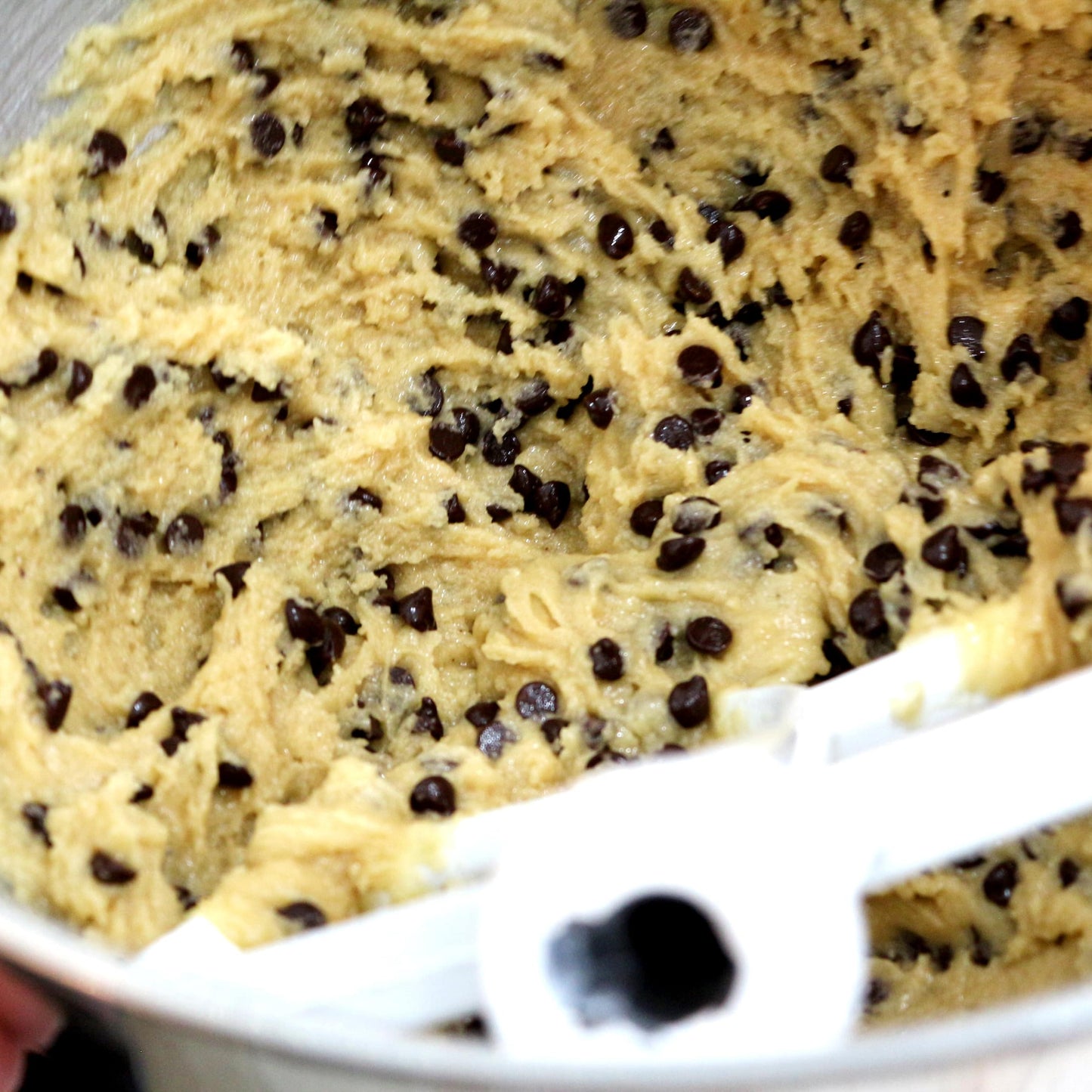 homemade chocolate chip cookie dough