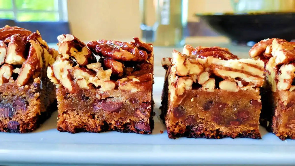 How a Chef Makes Chewy Chocolate Pecan Pie Bars