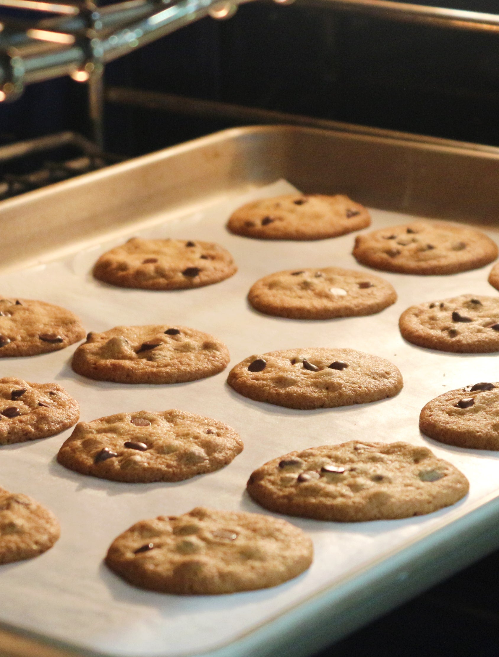 baking the best chocolate chip cookies