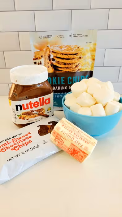 yummy nutella smores ingredients